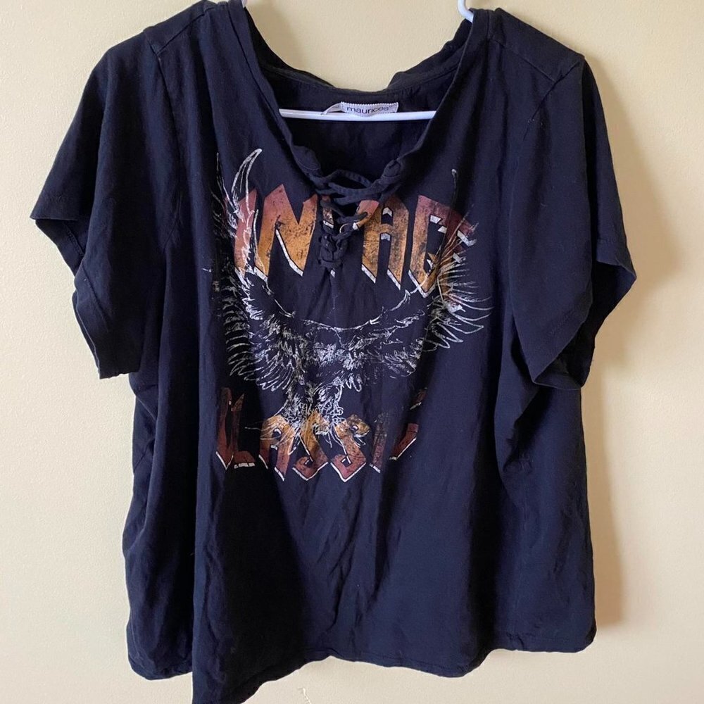 Maurices Band Tee Size 3x - Picture 2 of 3